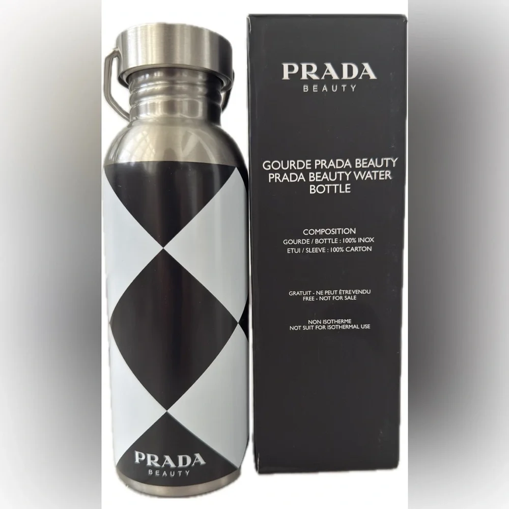 Prada | Dining | Nwt Prada Beauty Water Bottle | Poshmark